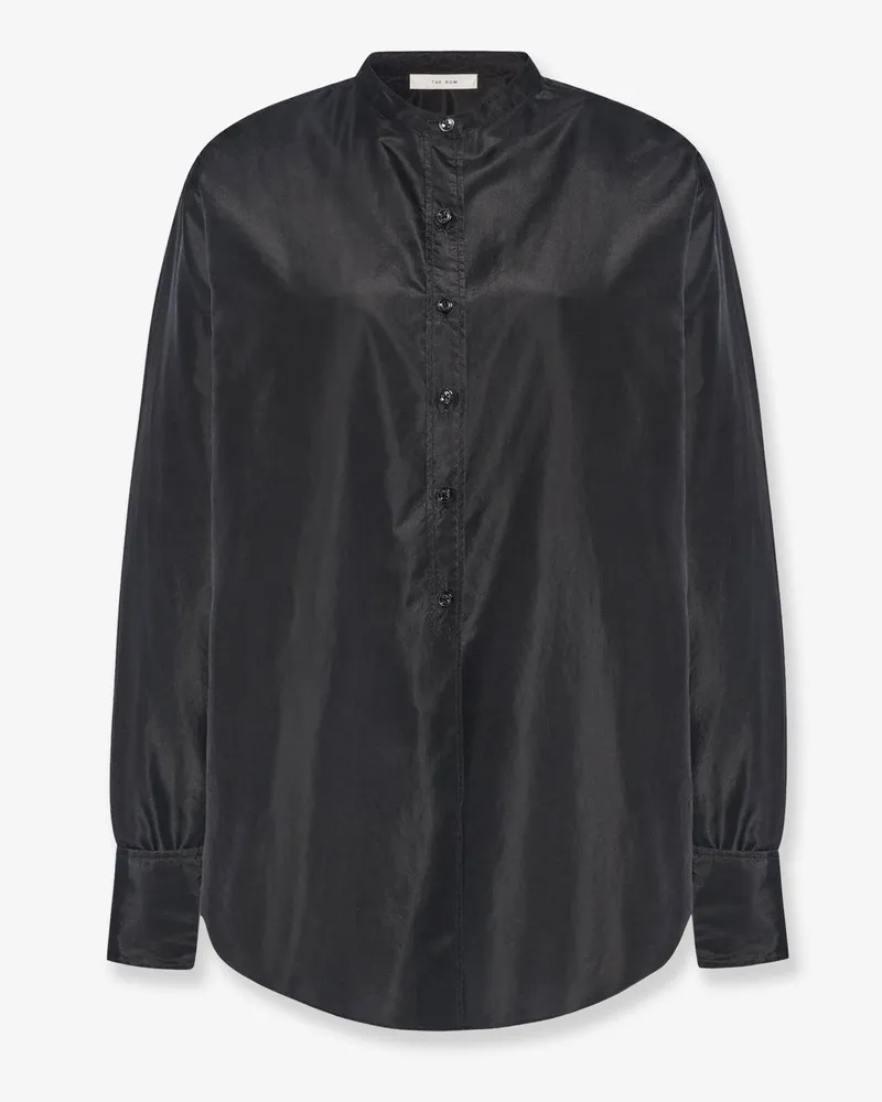The Row Lula silk shirt -  - gender_Woman Black