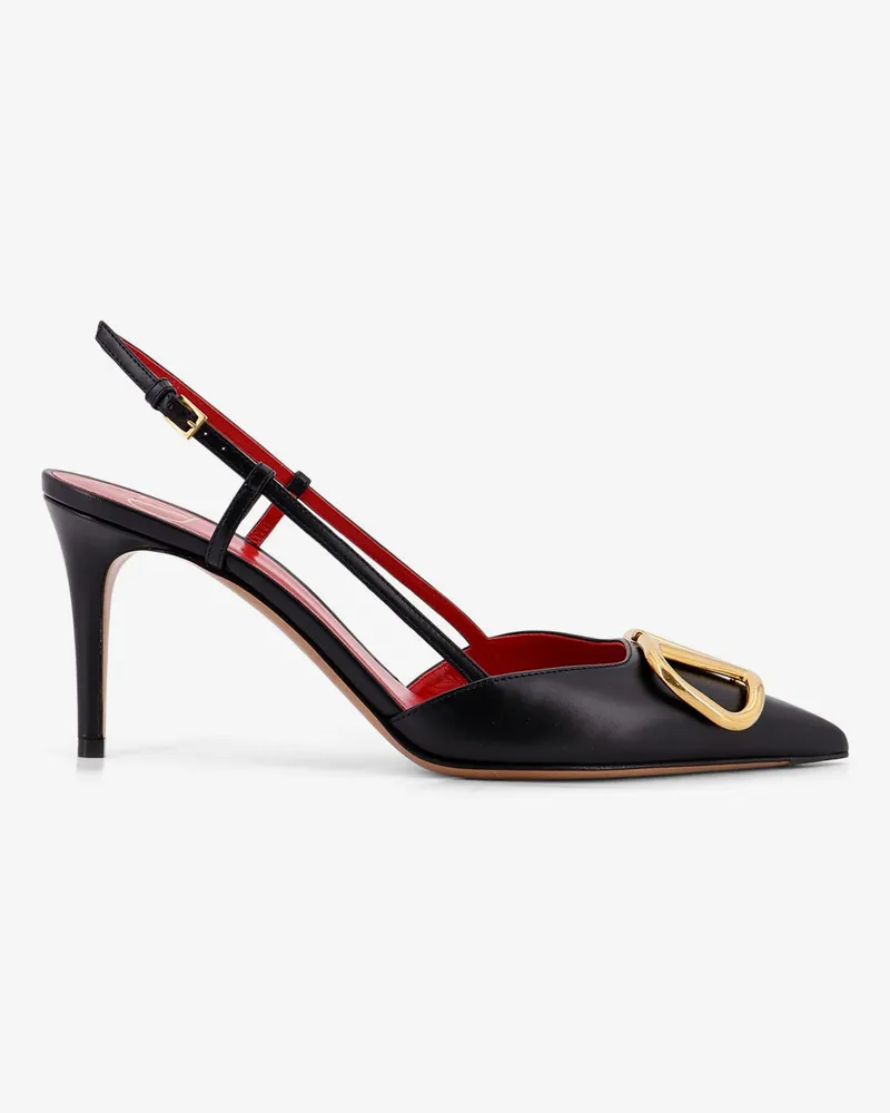 Valentino Garavani VLogo Signature leather pumps -  - gender_Woman Black