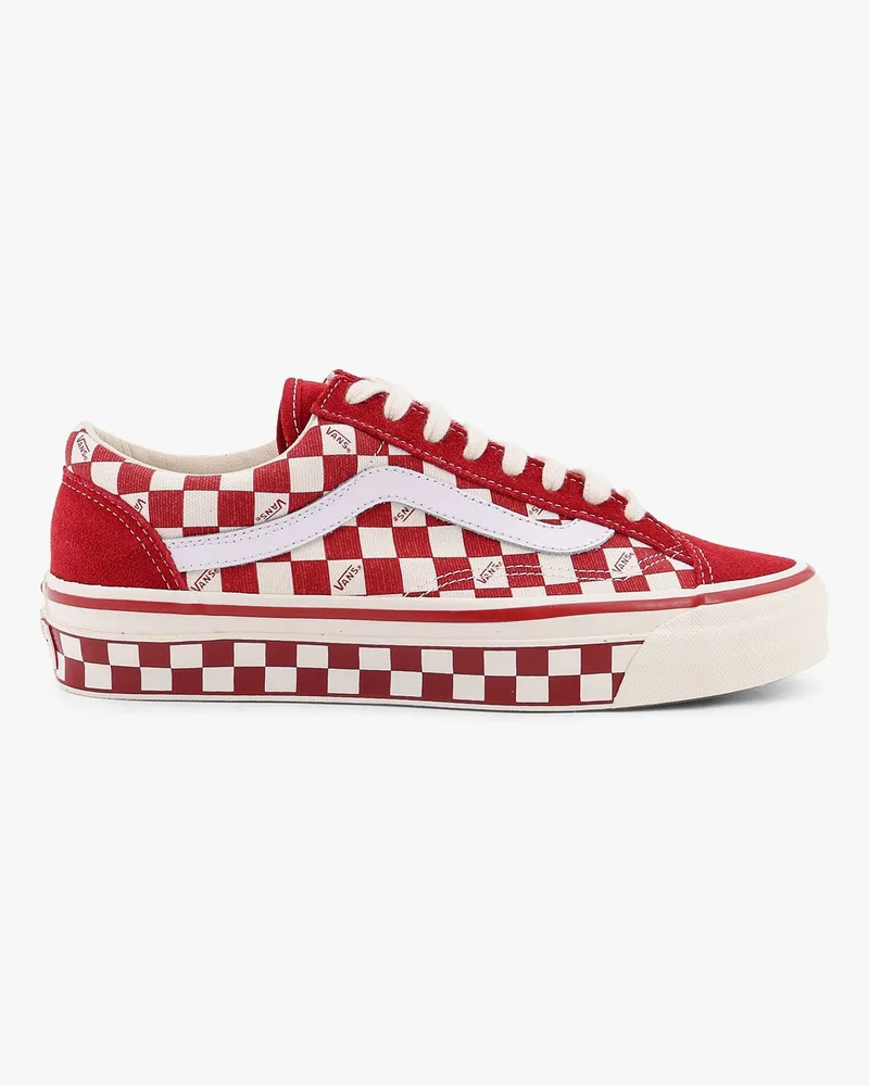 Vans Lx Old Skool 36 low-top canvas sneakers with suede inserts -  - gender_Man Red