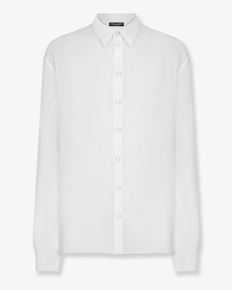 Dolce & Gabbana Silk shirt -  - gender_Man White
