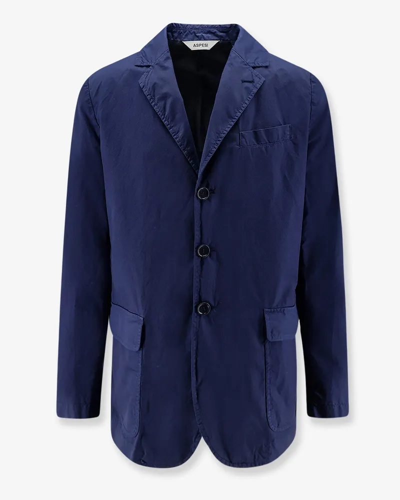 ASPESI Dillon cotton blazer -  - gender_Man Blue