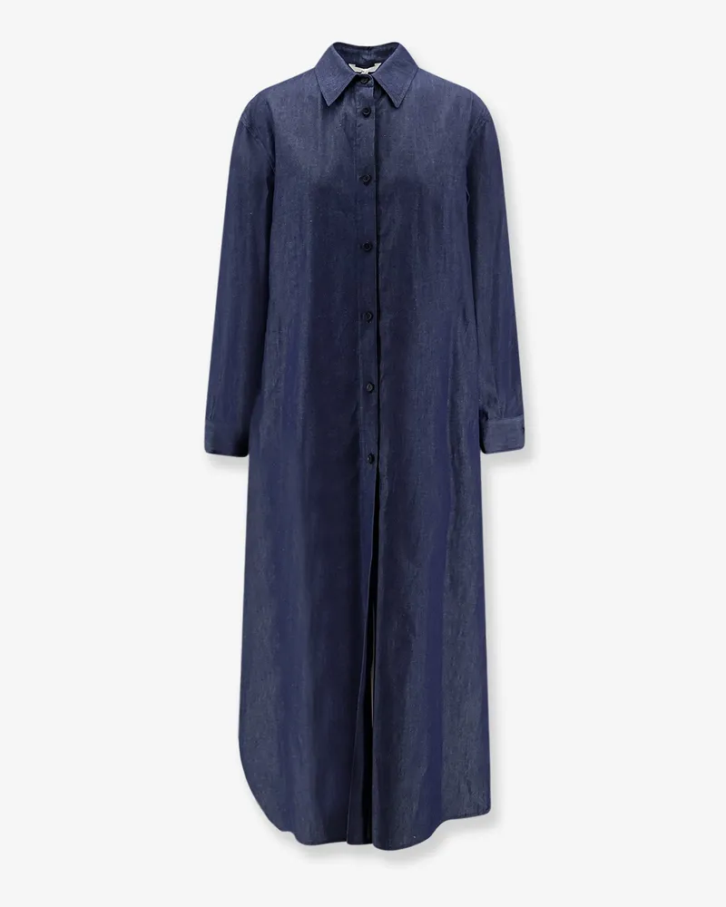 Hevò Arigliano cotton chemisier dress -  - gender_Woman Blue