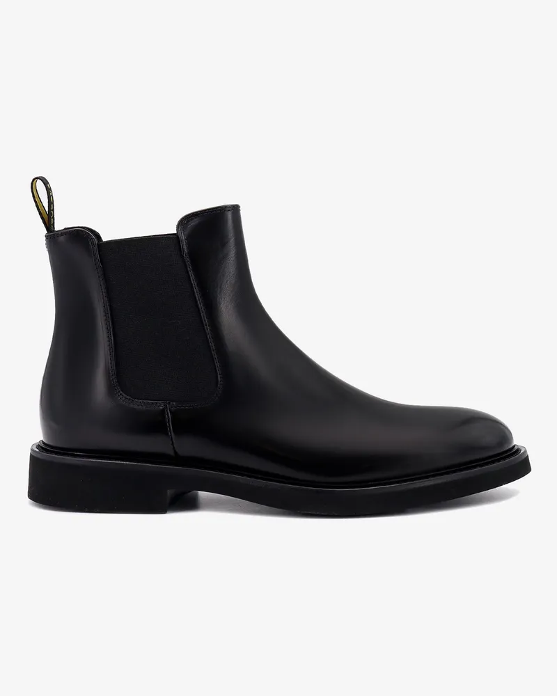 Doucal´s Leather Beatles boots -  - gender_Man Black
