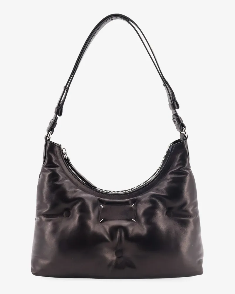 Maison Margiela Glam Slam Leather Shoulder Bag -  - gender_Woman Black
