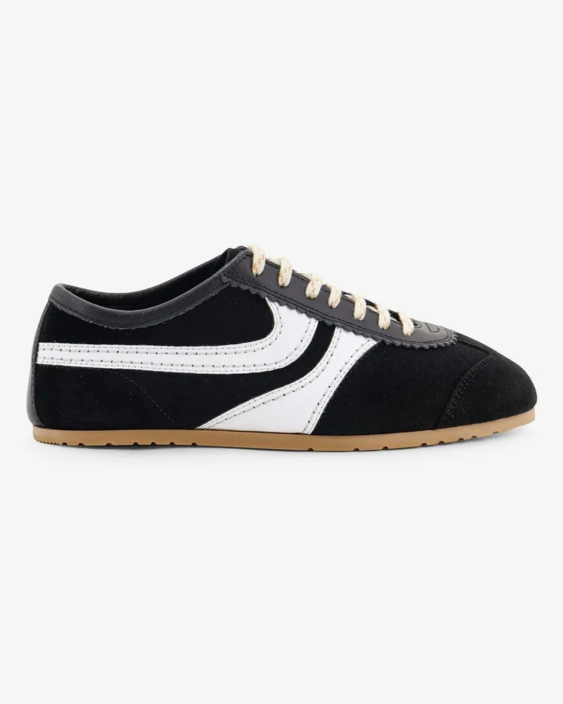 Dries van Noten Low-Top suede sneakers -  - gender_Woman Black