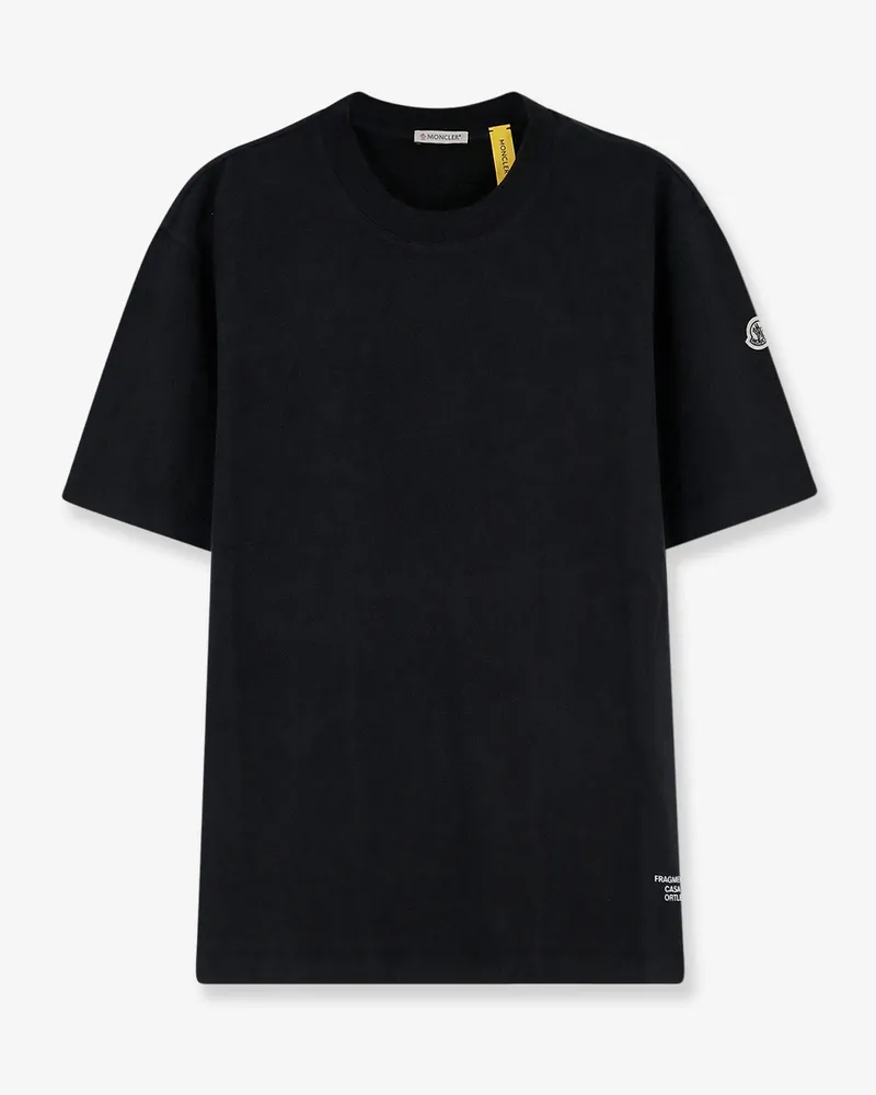 Moncler Cotton T-Shirt -  - gender_Man Black