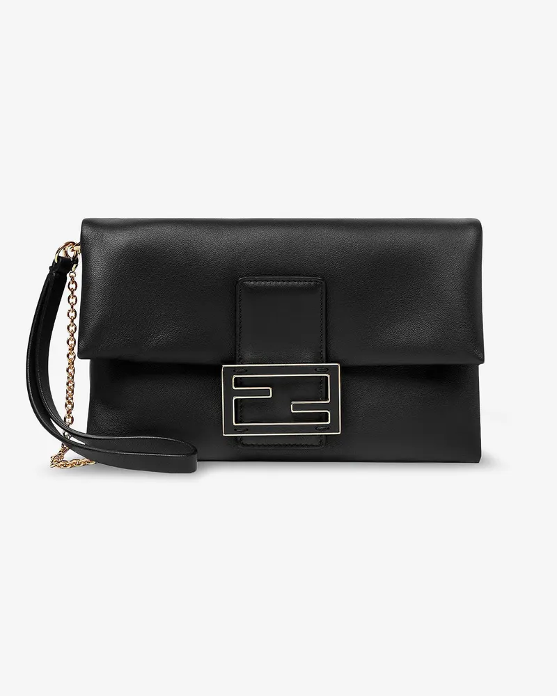 Fendi Mamma Baguette leather crossbody bag -  - gender_Woman Black