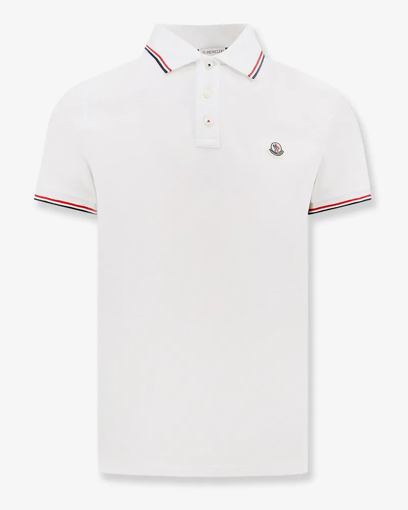 Moncler Cotton polo shirt -  - gender_Man White