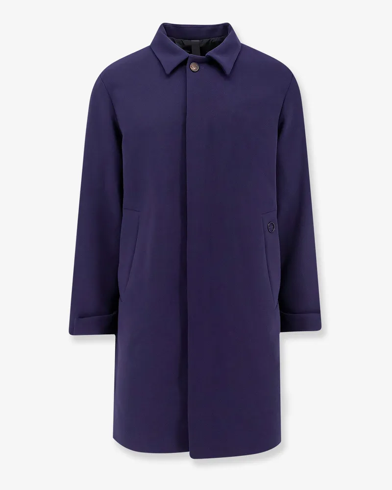 Hevò Loco windproof and water repellent coat -  - gender_Man Blue
