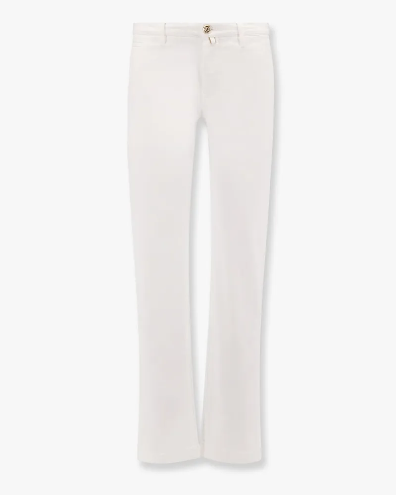 Jacob Cohën Bobby cotton blend trouser with iconic handkerchief -  - gender_Man White