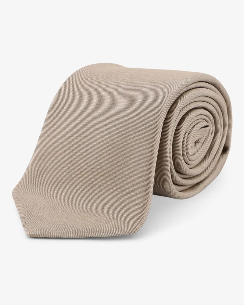 Giorgio Armani Silk tie -  - gender_Man Beige