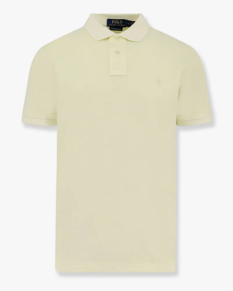 Ralph Lauren Custom slim fit polo shirt -  - gender_Man Yellow