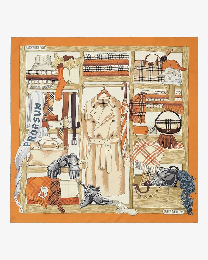 Burberry Silk foulard -  - gender_Woman Multicolor