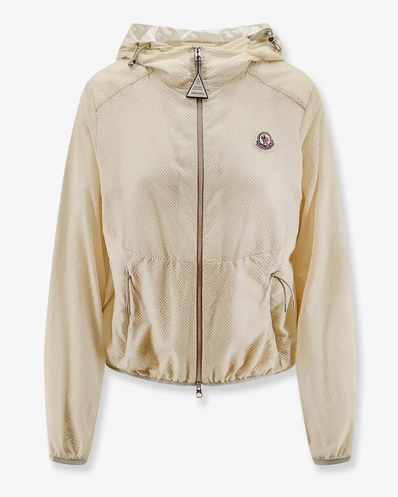 Moncler Edasic jacket with elastic profiles -  - gender_Woman Beige