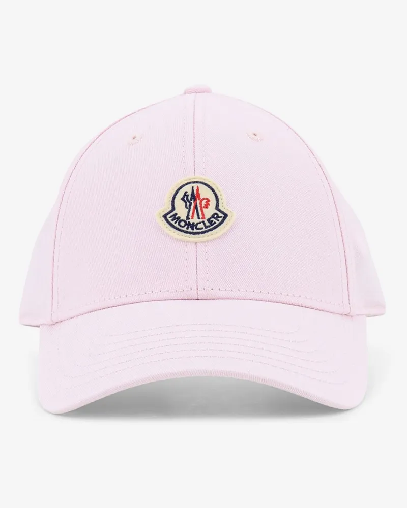 Moncler Cotton baseball hat -  - gender_Woman Pink