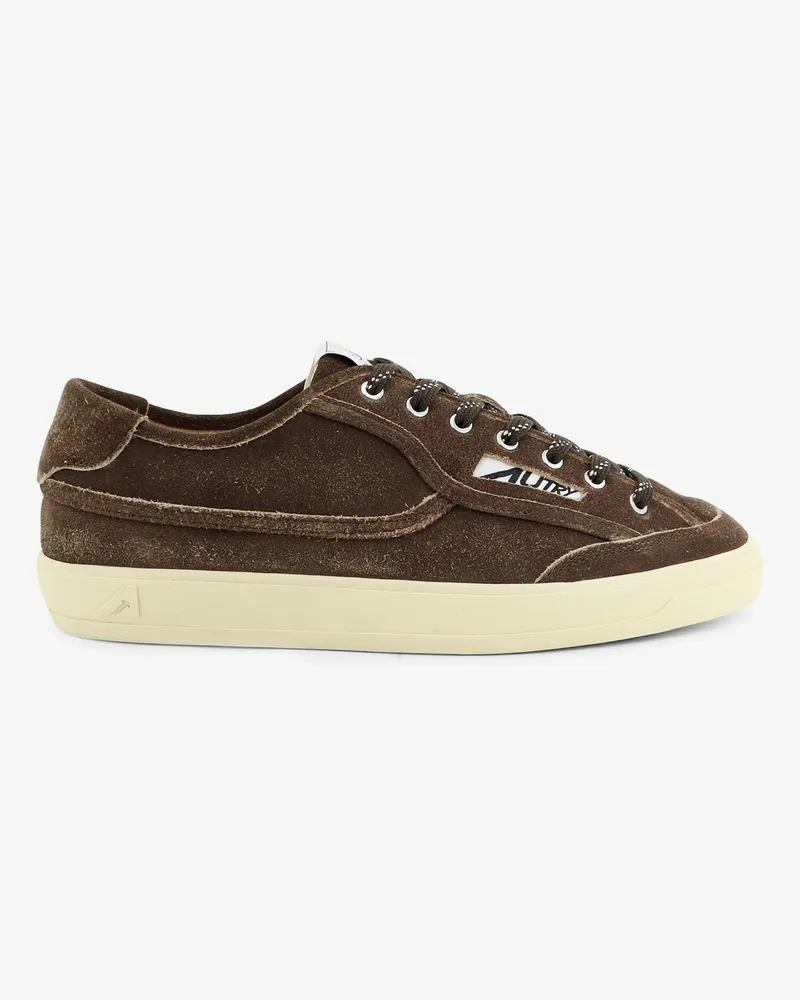 AUTRY Windscape suede sneakers with Logo -  - gender_Man Brown