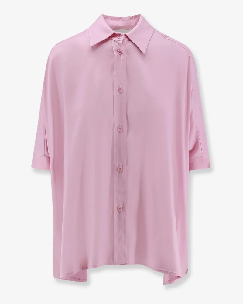 NUDE Viscose shirt -  - gender_Woman Pink