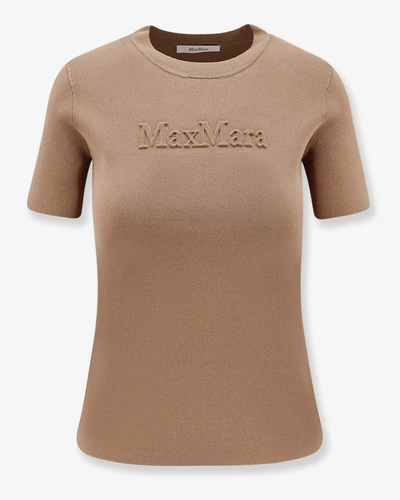 Max Mara Adelio viscose blend T-shirt -  - gender_Woman Beige