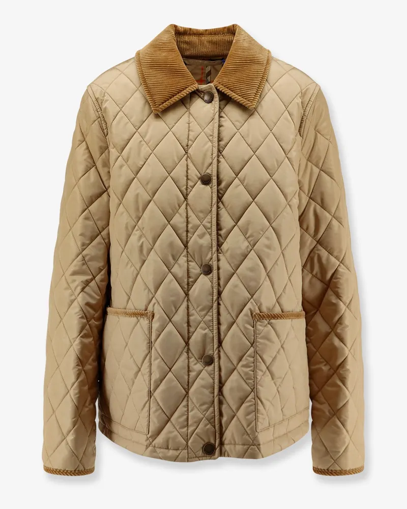 Burberry Dorset padded nylon jacket -  - gender_Woman Beige