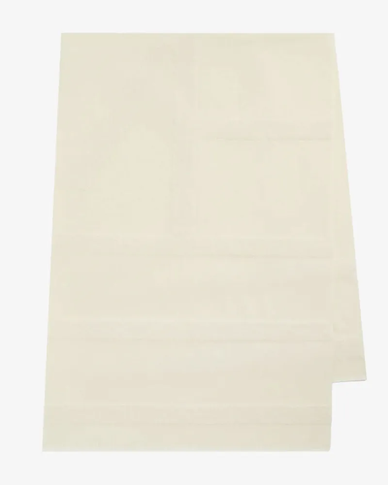 Totême Virgin wool and alpaca scarf -  - gender_Woman White