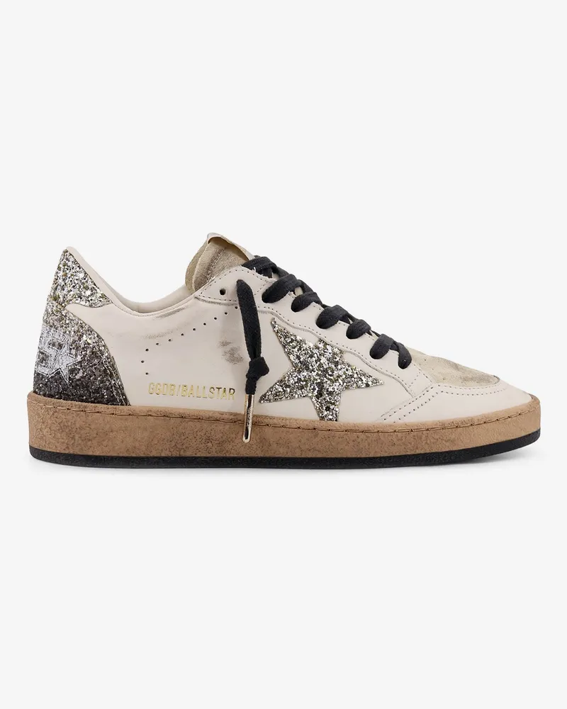 Golden Goose Ball Star low-top leather sneakers -  - gender_Woman White