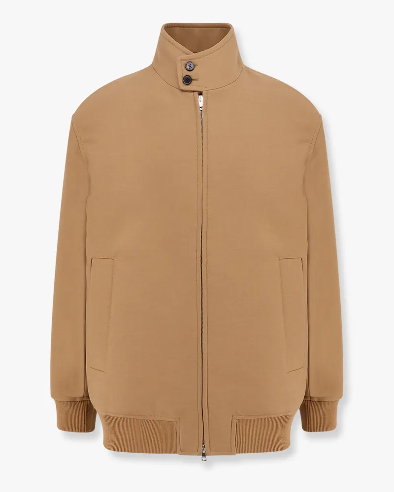 Gucci Wool jacket with gg lining -  - gender_Man Beige