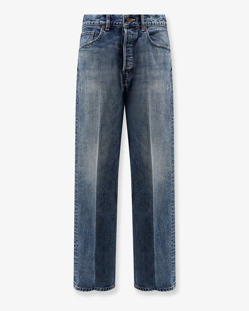 Celine Denim jeans with back logo label -  - gender_Woman Blue