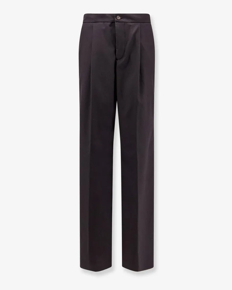Hevò Wool blend trousrs -  - gender_Man Brown