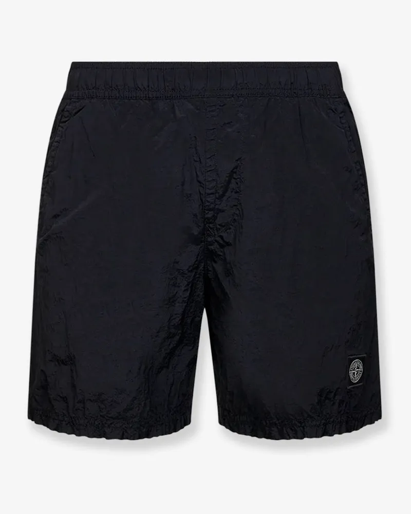 Stone Island Econylon® Swim Trunks -  - gender_Man Black