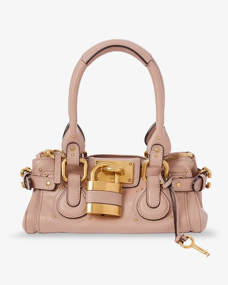 Chloé Paddington leather shoulder bag -  - gender_Woman Beige