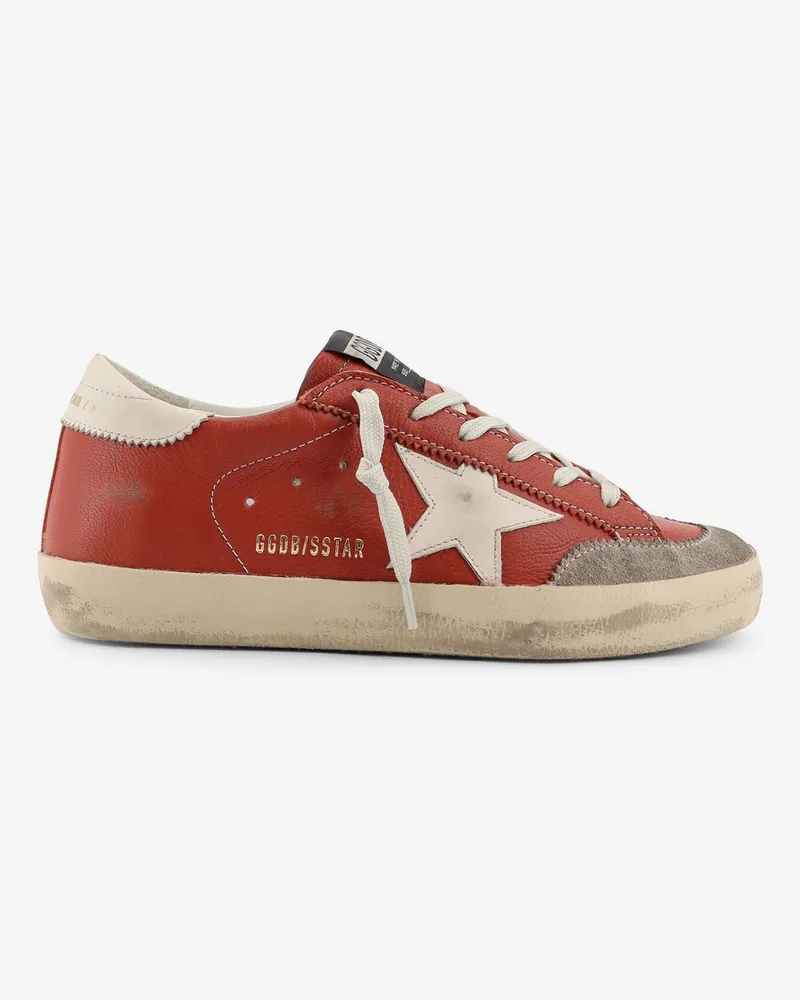 Golden Goose Super Star Penstar Classic leather sneakers -  - gender_Woman Red