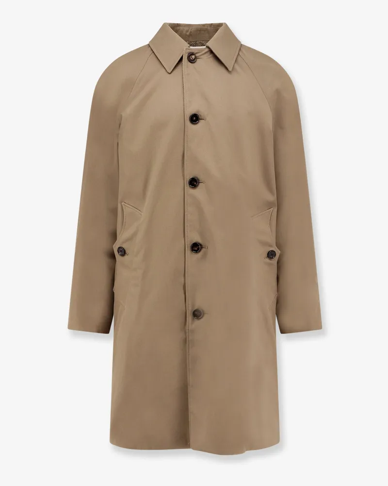 Burberry Chevington Reversible cotton coat -  - gender_Man Brown