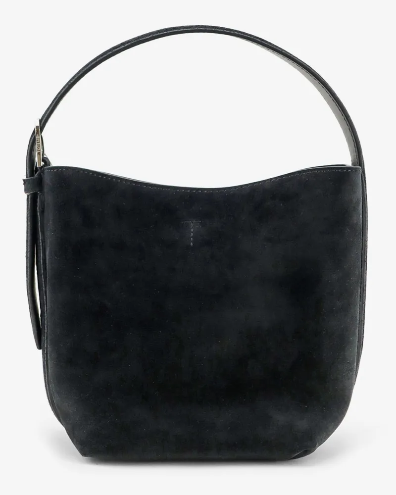 Totême Small Belted suede handbag -  - gender_Woman Black