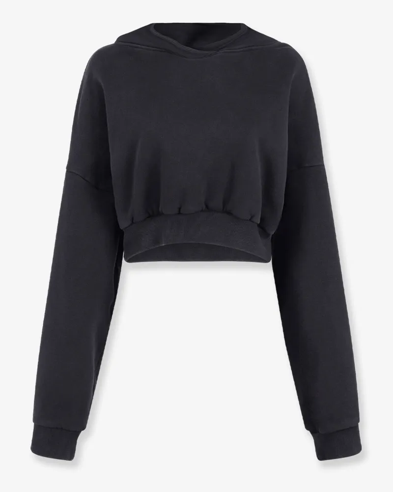 Entire Studios Cropped cotton sweatshirt -  - gender_Woman Grey