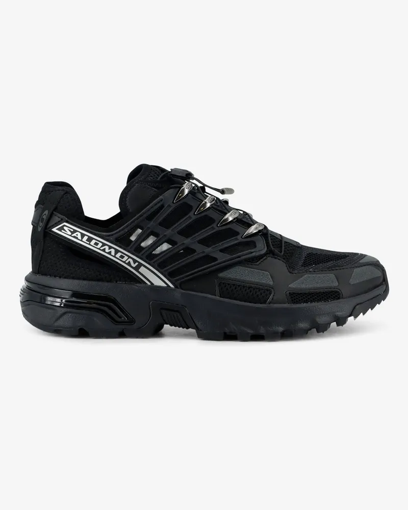 Salomon Acs Pro Shell mesh sneakers with side cut-out details -  - gender_Man Black
