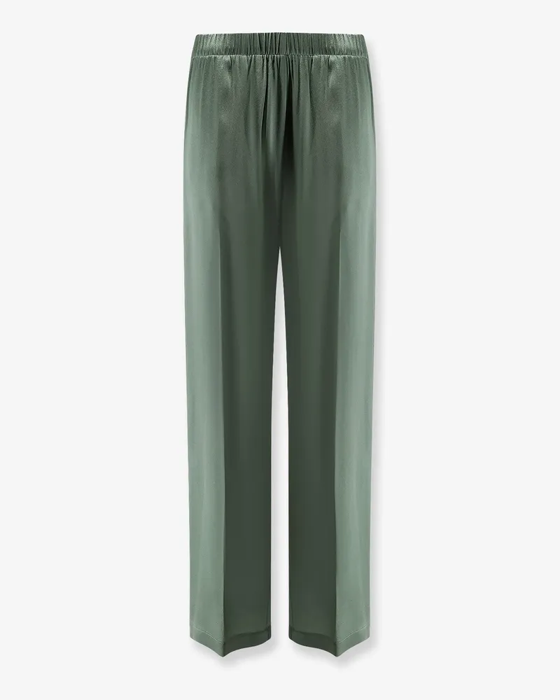 Semicouture Satin trousers -  - gender_Woman Green