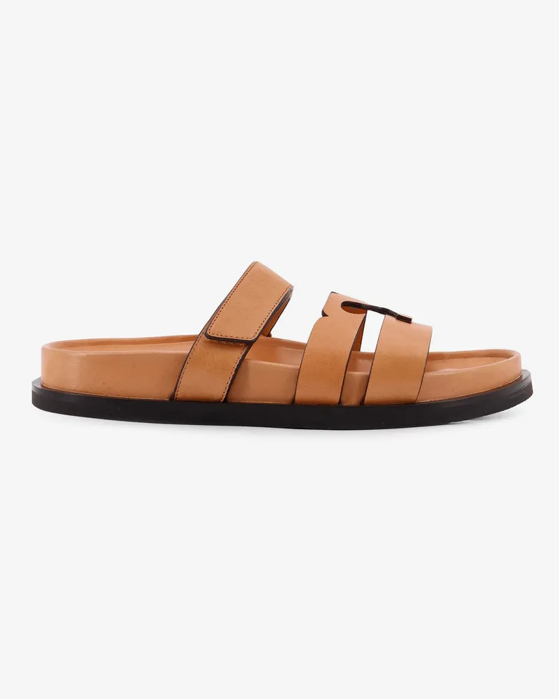 Tory Burch Sandali Ines in pelle -  - gender_Woman Brown