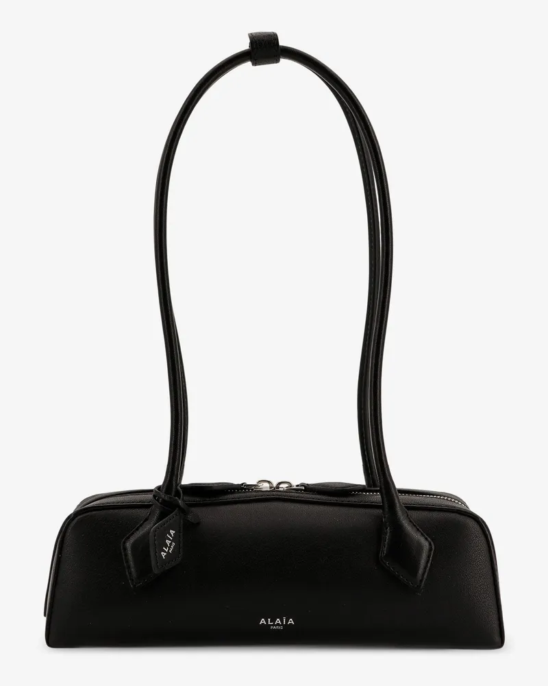 Alaïa Teckel Small leather shoulder bag -  - gender_Woman Black