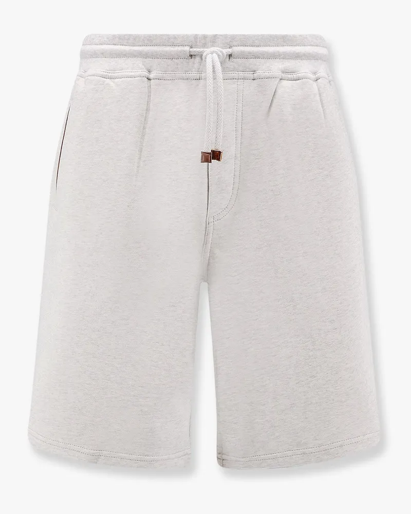 Brunello Cucinelli BERMUDA SHORTS - - MAN Grey
