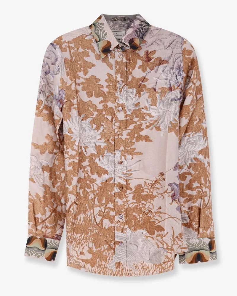 Pierre-Louis Mascia Aloe silk shirt -  - gender_Woman Multicolor
