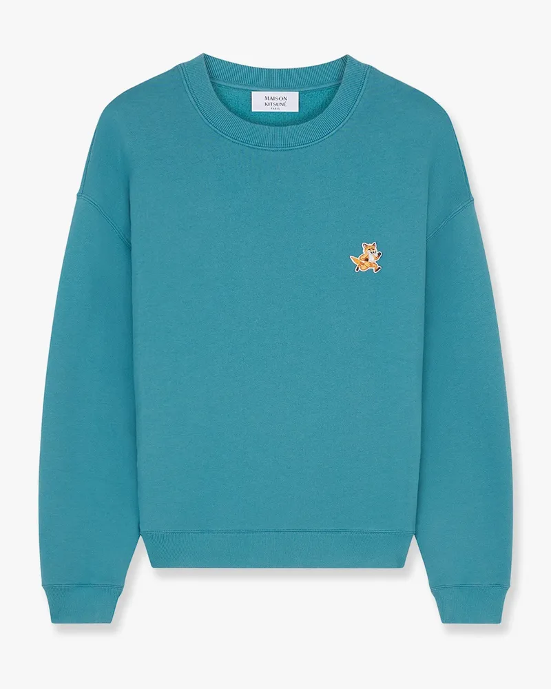 Kitsuné Cotton sweatshirt with iconic embroidered logo on the front -  - gender_Man 