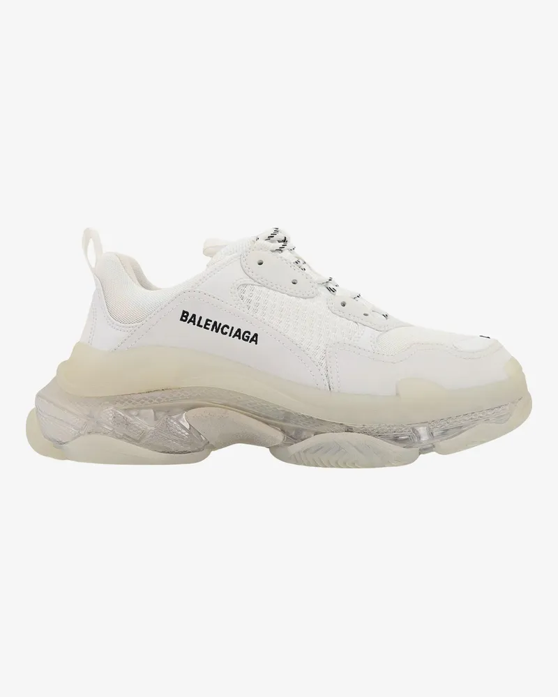 Balenciaga Double foam and mesh sneakers -  - gender_Woman White
