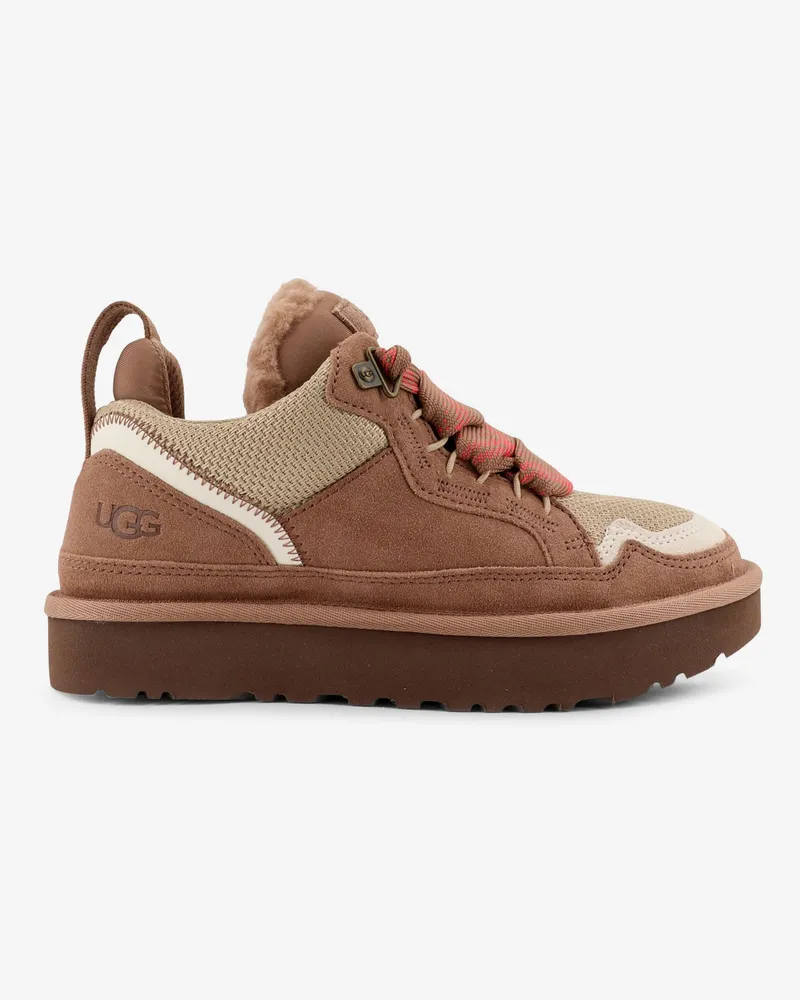 UGG Suede and nylon Lowmel sneakers -  - gender_Woman Brown