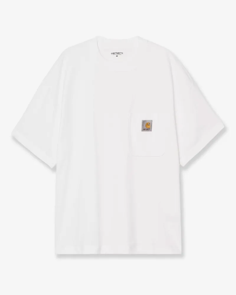 Carhartt WIP Work Pocket cotton t-shirt -  - gender_Man White