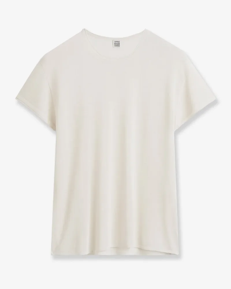 Totême Silk sweater -  - gender_Woman White
