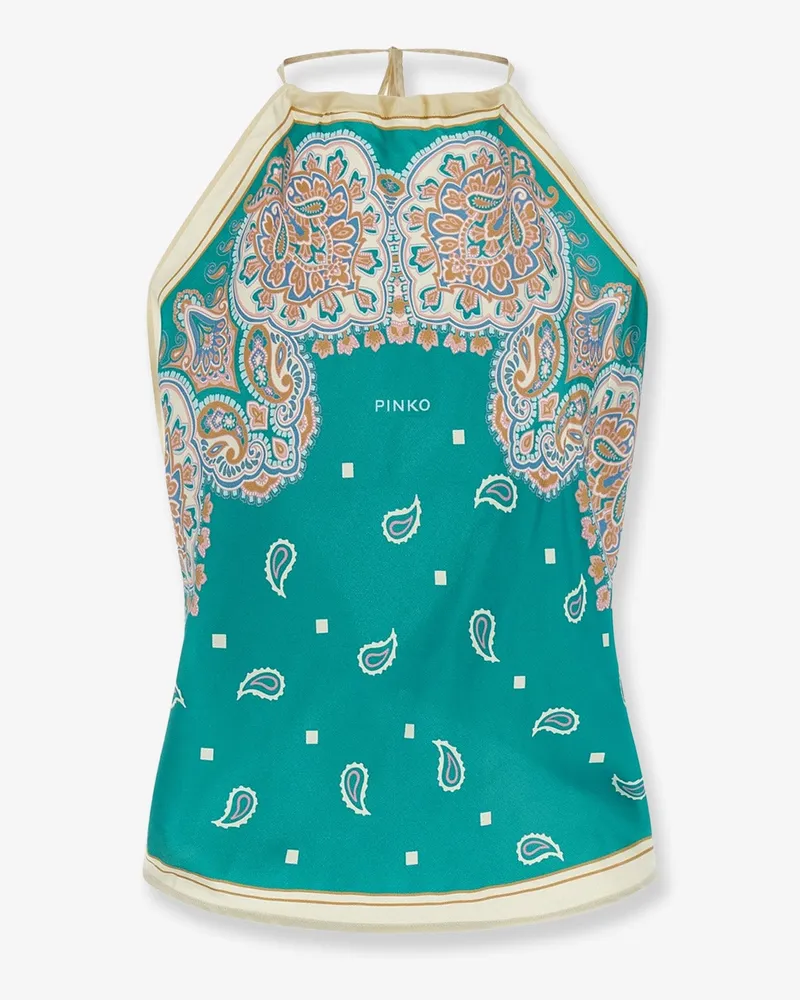 Pinko Viscose and silk blend Synchro top -  - gender_Woman Multicolor