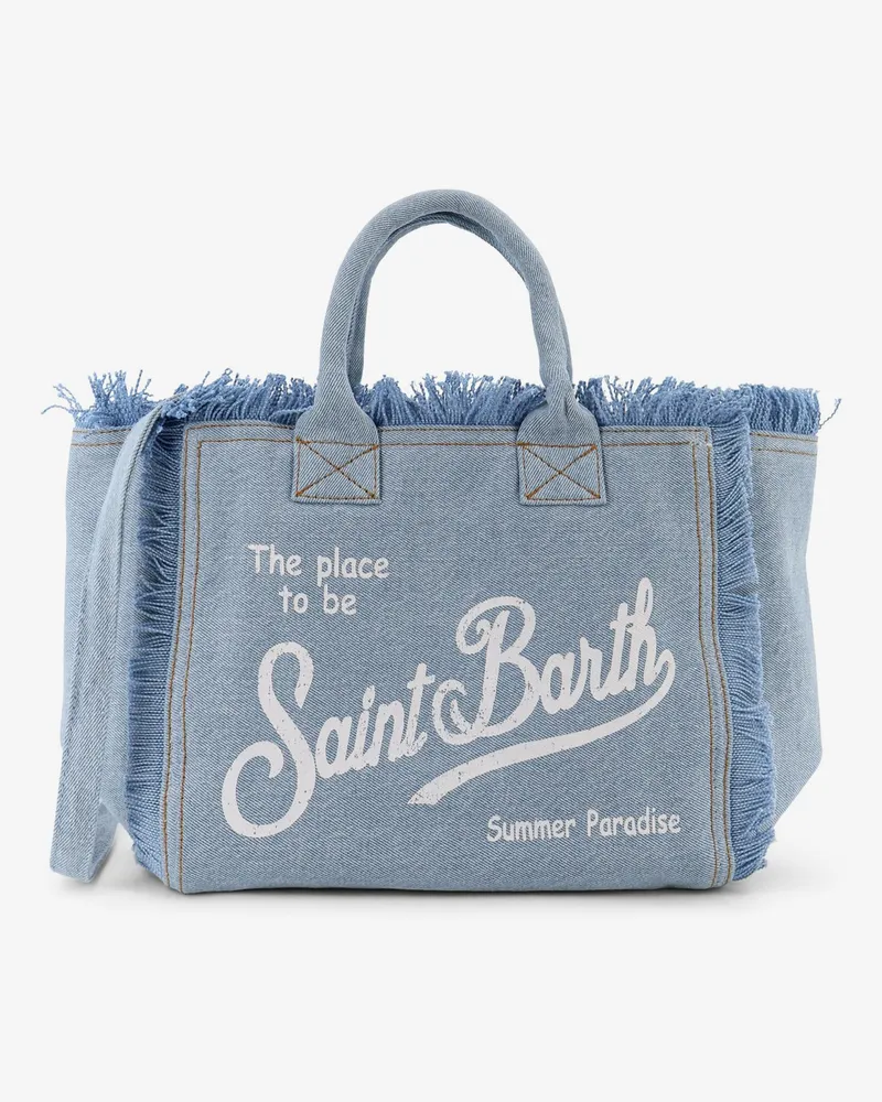 MC2 Saint Barth Colette handbag with front logo -  - gender_Woman Blue