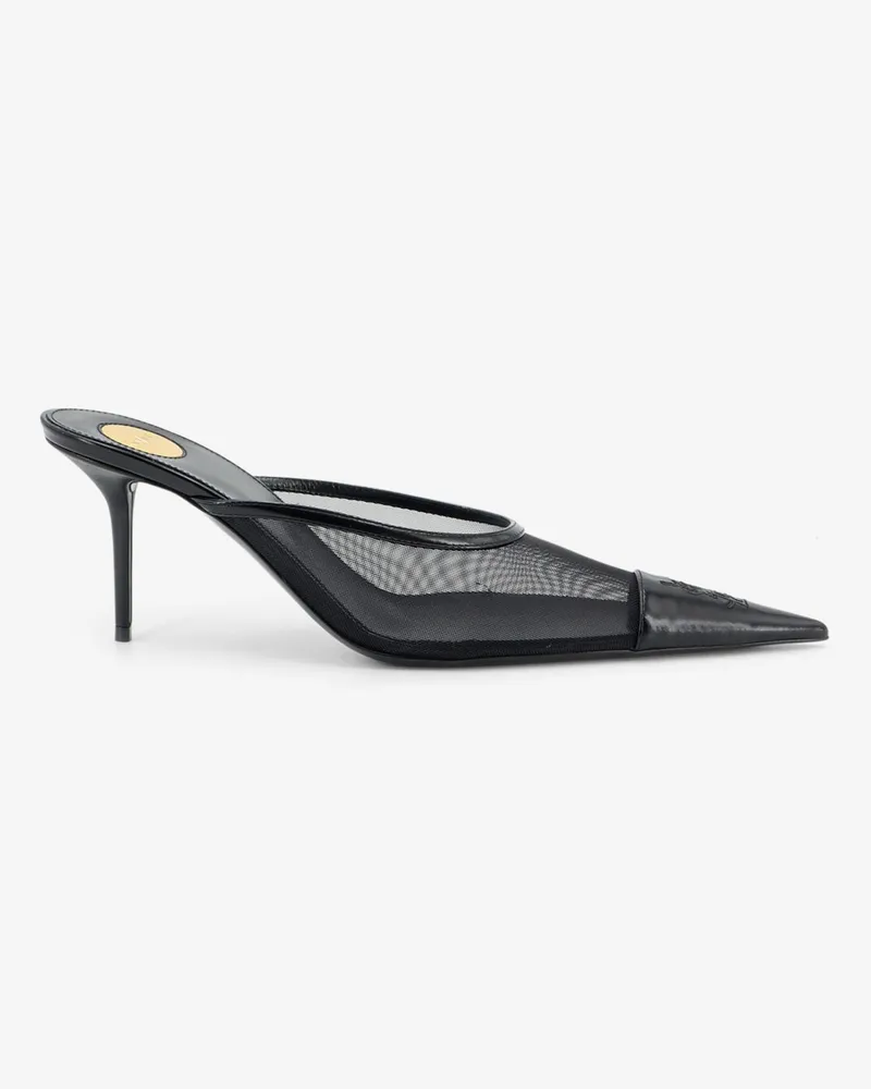 Saint Laurent Renée mesh pump with Cassandre toe -  - gender_Woman Black