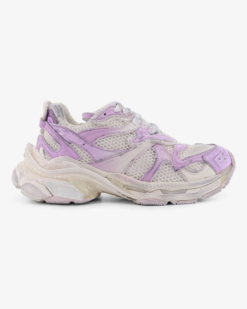 Balenciaga Nylon and mesh Runner 2 sneakers -  - gender_Woman White