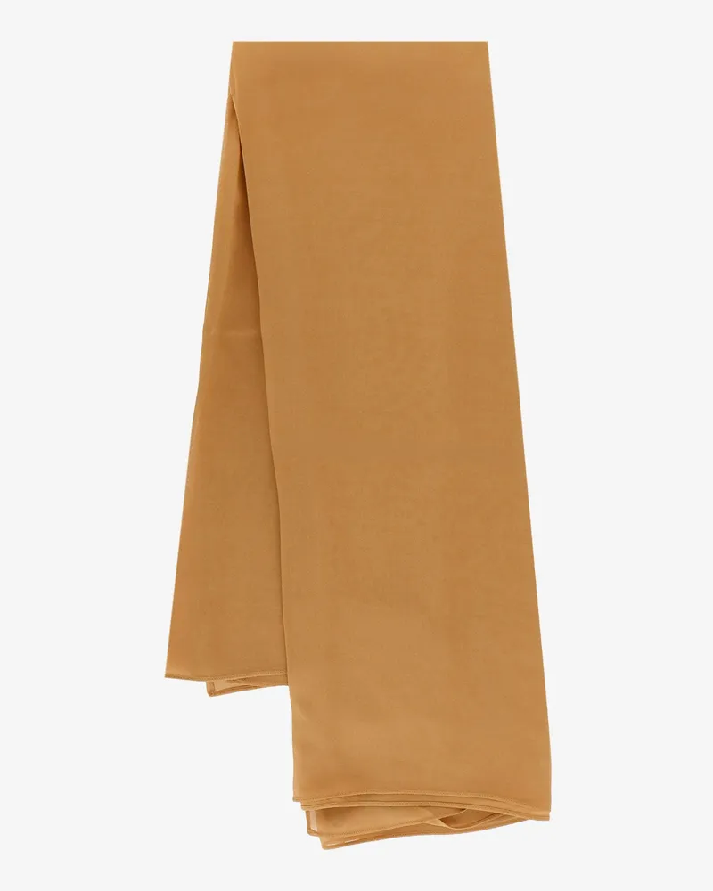 Max Mara Mxastarna silk scarf -  - gender_Woman Yellow
